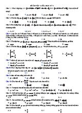 Đề cương ôn tập Giữa Học kì 1 môn Toán Lớp 10